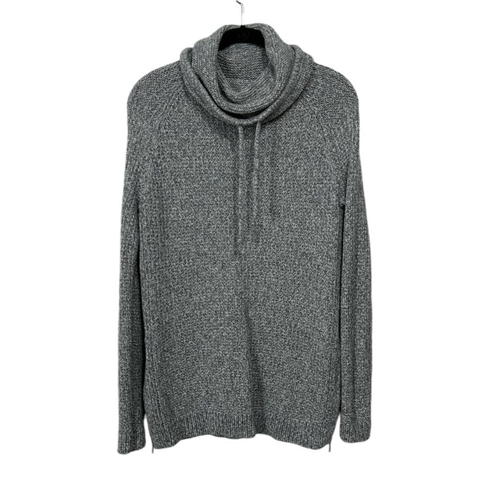 Athleta Borealis Cowl Neck Grey Sweater women’s extra small